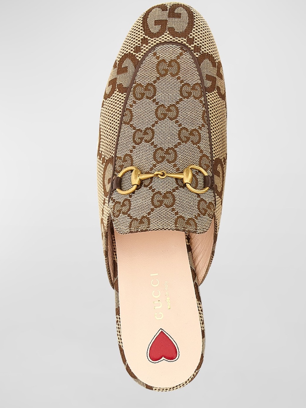 Gucci Princetown GG Canvas Horsebit Loafer Mule. Excellent condition